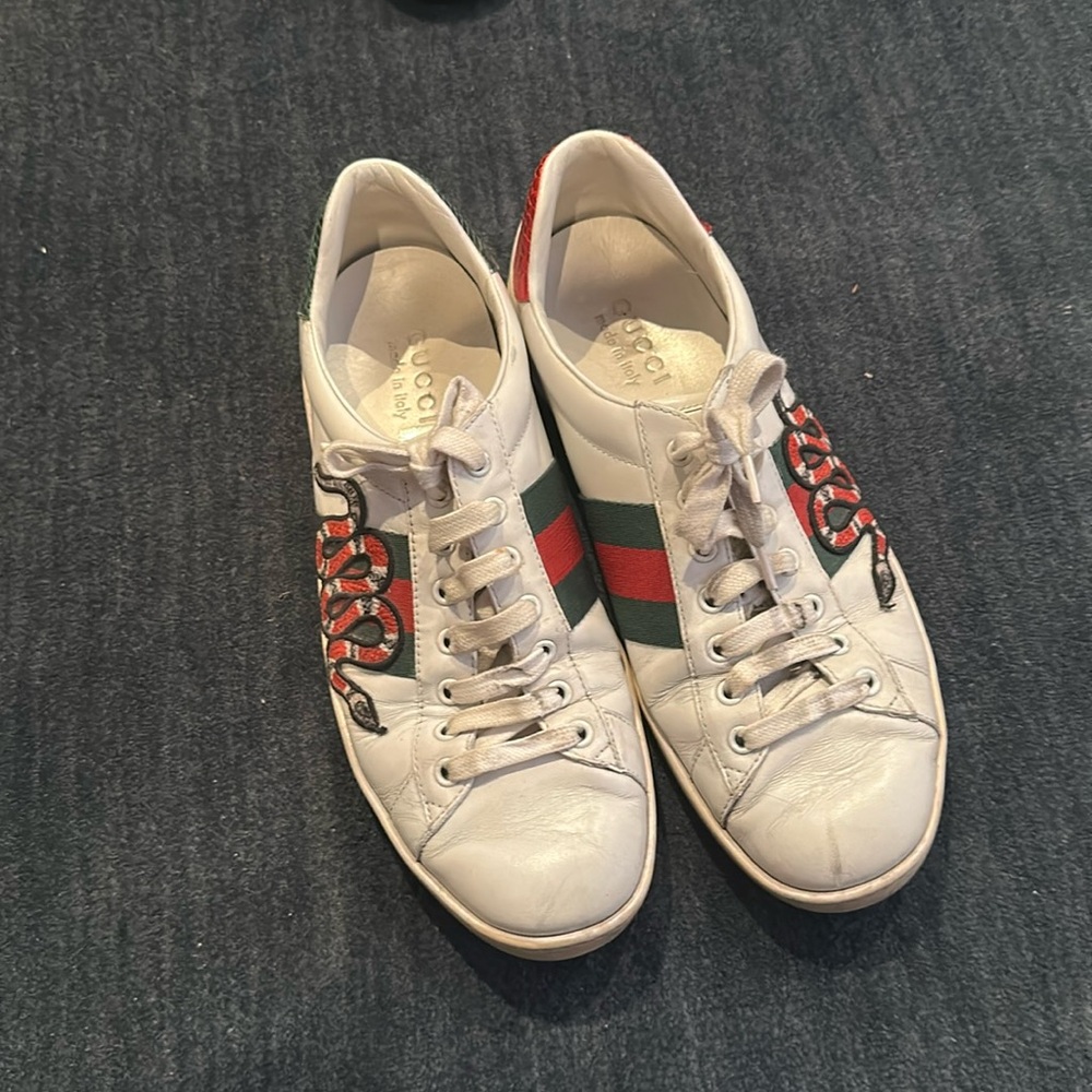 Men’s Gucci ace snake sneaker